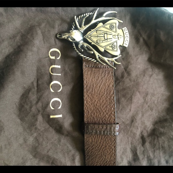 Gucci Deer Skull Belt - Picture 2 of 6